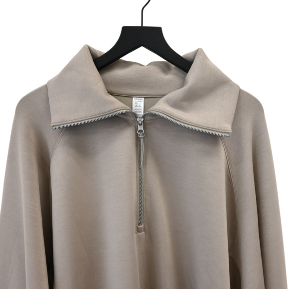 Spanx Fawn Airessentials Half Zip Pull-Over Sweater Size 3x 50346R - Picture 4 of 9